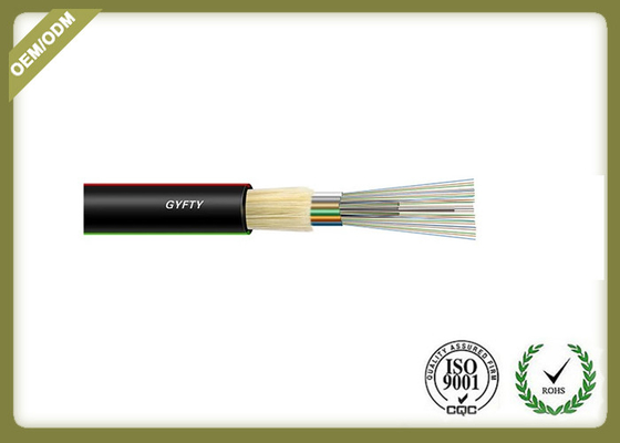 Китай Свободная трубка садя кабель на мель оптического волокна GYFTY на открытом воздухе с FRP с пряжей armid поставщик